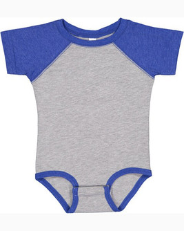 Rabbit Skins LA4430 - Infant Baseball Fine Jersey Bodysuit