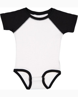 Rabbit Skins LA4430 - Infant Baseball Fine Jersey Bodysuit