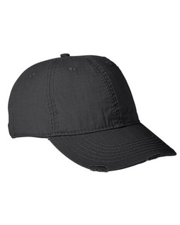 Adams IM101 - Distressed Cotton Ripstop Low Profile Cap