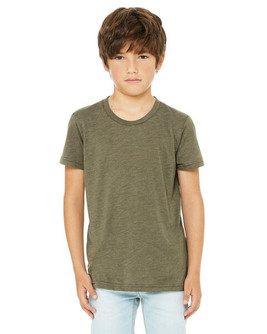 Bella+Canvas B3413Y - Remera Triblend de manga corta para jóvenes 