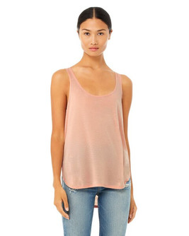Bella+Canvas B8802 - Camiseta Holgada con Abertura Lateral para Mujer