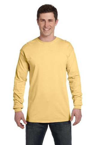 Comfort Colors CC6014 - Camiseta Manga Larga de Algodón Pesado para Adultos