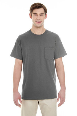 Gildan G5300 - Remera HeavyCotton con bolsillo para adulto