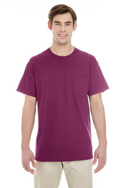Gildan G5300 - Remera HeavyCotton con bolsillo para adulto