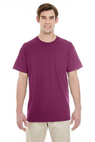 Gildan G5300 - Remera HeavyCotton con bolsillo para adulto
