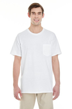 Gildan G5300 - Remera HeavyCotton con bolsillo para adulto