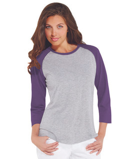 LAT LA3530 - Ladies Baseball Fine Jersey Tee