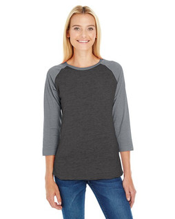 LAT LA3530 - Ladies Baseball Fine Jersey Tee