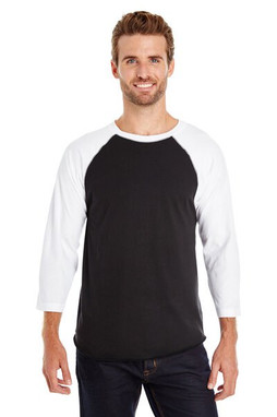 LAT LA6930 - Remera de jersey fino de béisbol para hombre