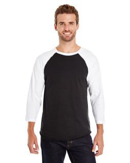 LAT LA6930 - Mens Baseball Fine Jersey Tee