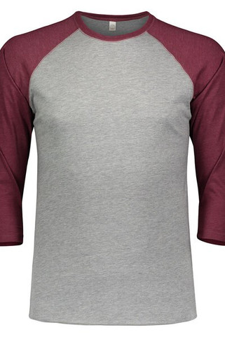 LAT LA6930 - Remera de jersey fino de béisbol para hombre