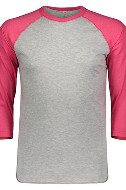 LAT LA6930 - Mens Baseball Fine Jersey Tee