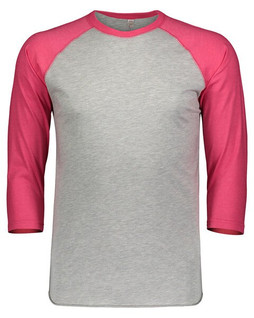 LAT LA6930 - Mens Baseball Fine Jersey Tee