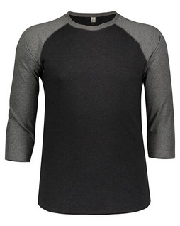 LAT LA6930 - Mens Baseball Fine Jersey Tee