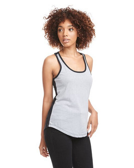 Next Level NL1534 - Women's Ideal Color Block Racerback Tank