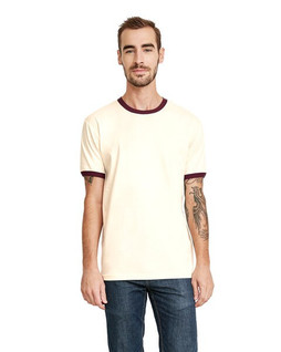 Next Level NL3604 - Mens Premium Fitted Cotton Ringer Tee