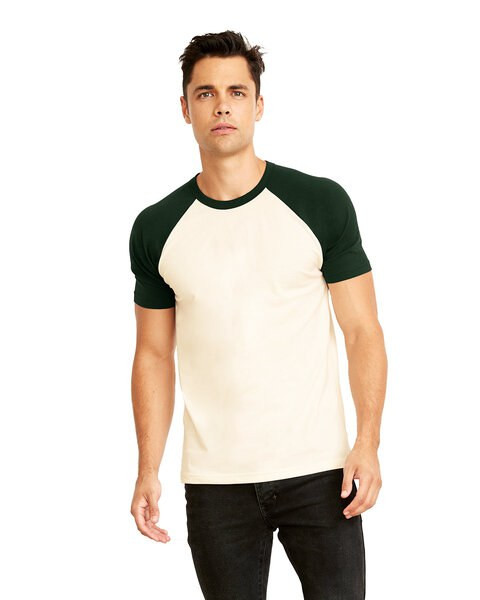 Next Level NL3650 - Adult Cotton Raglan Tee