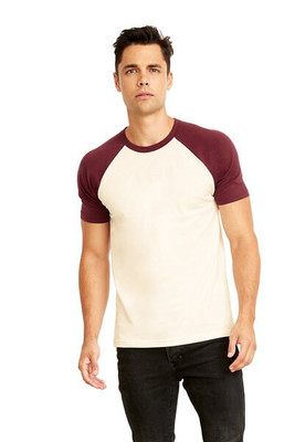 Next Level NL3650 - Remera de algodón con mangas Raglan