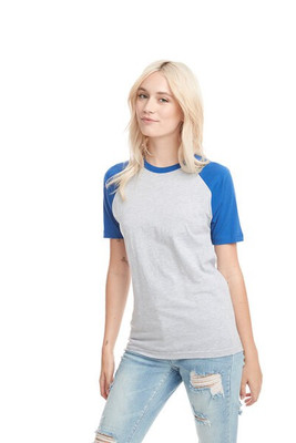 Next Level NL3650 - Remera de algodón con mangas Raglan