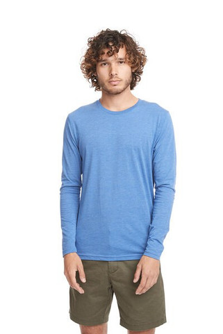 Next Level NL6071 - Mens Tri-Blend Long Sleeve Tee
