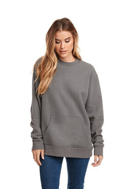 Next Level NL9001 - Unisex Fleece Crew with Pocket