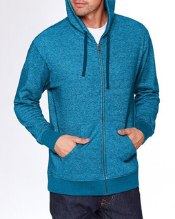 Next Level NL9600 - Unisex Denim Fleece Zip Hoody