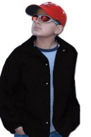 Q-Tees P201B - Lined Coachs Jacket - Youth