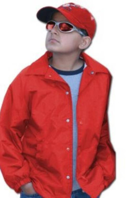 Q-Tees P201B - Lined Coach's Jacket - Youth