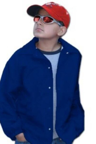 Q-Tees P201B - Lined Coachs Jacket - Youth