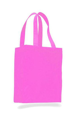 Q-Tees Q1000 - Canvas Gusset Shopping Tote Bag
