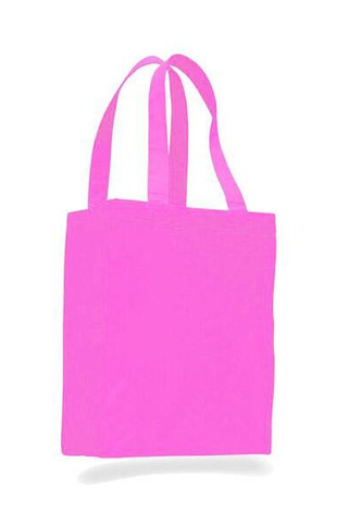 Q-Tees Q1000 - Canvas Gusset Shopping Tote Bag