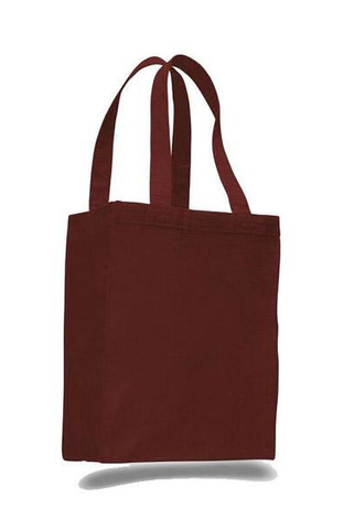 Q-Tees Q1000 - Canvas Gusset Shopping Tote Bag