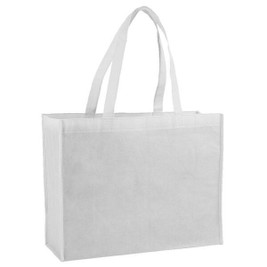 Q-Tees Q1250 - Eco-Friendly Non-Woven Reusable Shopping Tote Bag