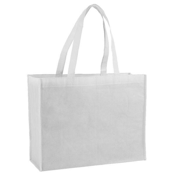 Q-Tees Q1250 - Eco-Friendly Non-Woven Reusable Shopping Tote Bag
