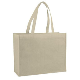 Q-Tees Q1250 - Eco-Friendly Non-Woven Reusable Shopping Tote Bag