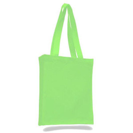 Q-Tees Q125200 - Canvas Book Bag with Gusset