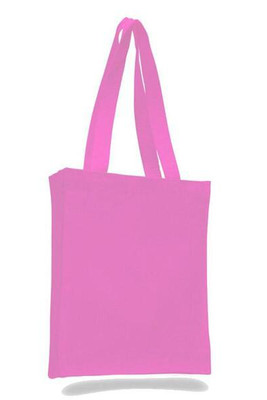 Q-Tees Q125200 - Canvas Book Bag with Gusset