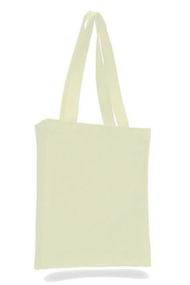 Q-Tees Q125200 - Canvas Book Bag with Gusset