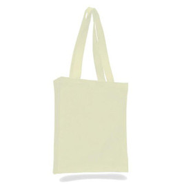 Q-Tees Q125200 - Canvas Book Bag with Gusset