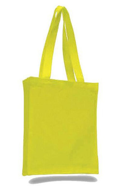 Q-Tees Q125200 - Canvas Book Bag with Gusset