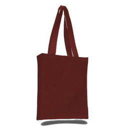 Q-Tees Q125200 - Canvas Book Bag with Gusset