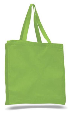 Q-Tees Q125300 - Canvas Shopper with Gusset