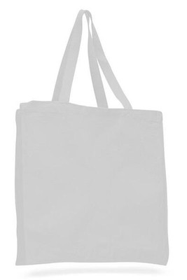 Q-Tees Q125300 - Canvas Shopper with Gusset