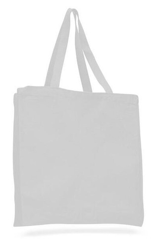 Q-Tees Q125300 - Canvas Shopper with Gusset