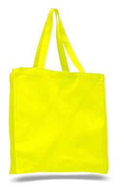 Q-Tees Q125300 - Canvas Shopper with Gusset