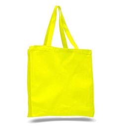 Q-Tees Q125300 - Canvas Shopper with Gusset