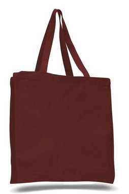 Q-Tees Q125300 - Canvas Shopper with Gusset
