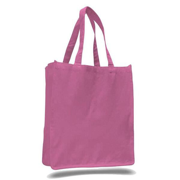 Q-Tees Q125400 - Canvas Jumbo Shopper with Gusset