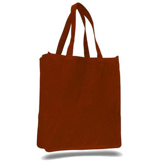Q-Tees Q125400 - Canvas Jumbo Shopper with Gusset
