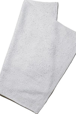 Q-Tees Q1518 - White Rally Towel 16"